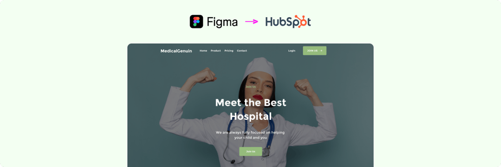 Convertir Figma Design a HubSpot CMS