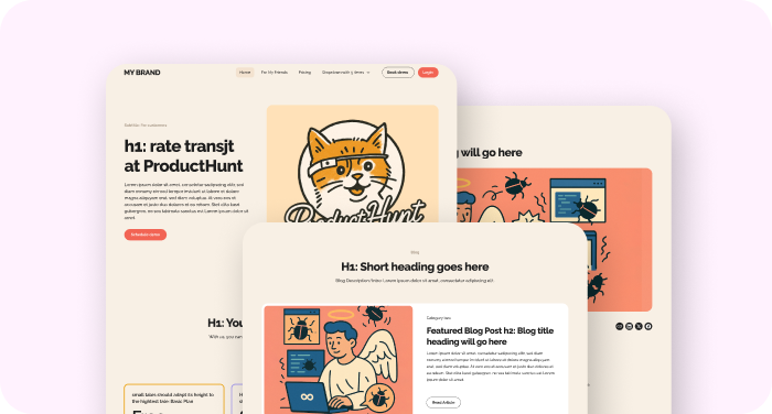 Build complete Websites