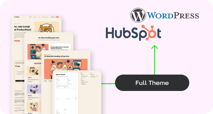 Tema de HubSpot para WordPress