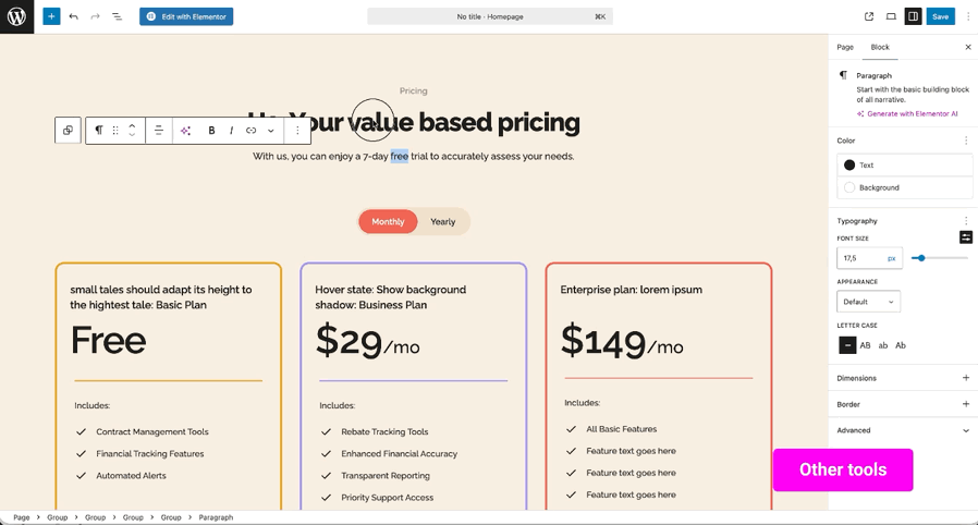 comparison tr vs other tools